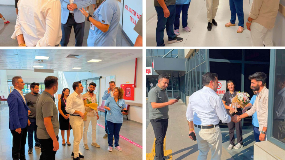 GENEL BAŞKANIMIZ OSMAN KAYA'DAN MARMARİS DEVLET HASTANESİ’NE ZİYARET!